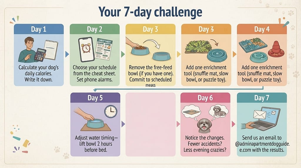 7-day challenge calendar