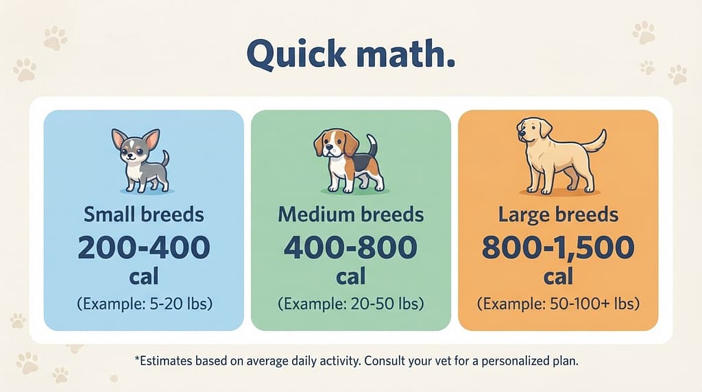 Calorie calculator graphic
